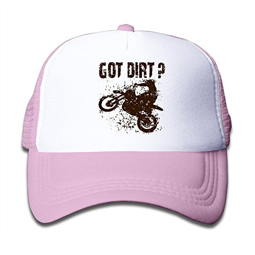 Got Dirt Bike Motorcross Racing Mesh Hat Trucker Style Outdoor Sports Baseball Cap With Adjustable Snapback Strap For Kid's