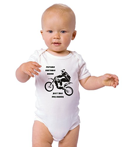 Future Dirt Bike Rider Like My Daddy Baby Bodysuit One Piece