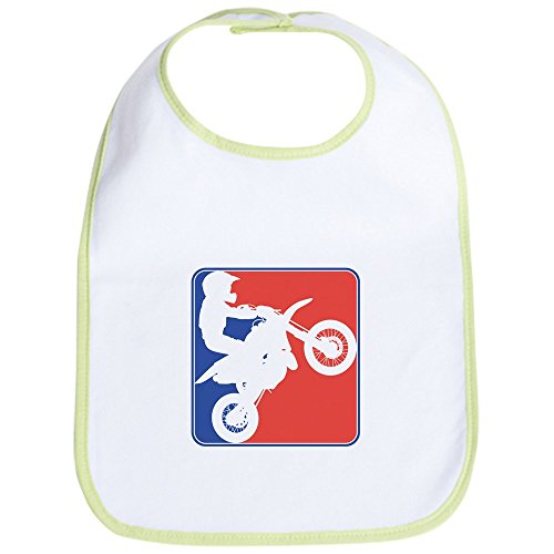 Peewee Motocross Bib - Cute Cloth Baby Bib, Toddler Bib